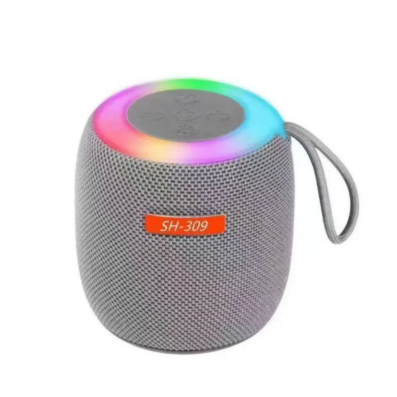 Caixa De Som Speaker Bluetooth RGB Portátil 10W usb/aux