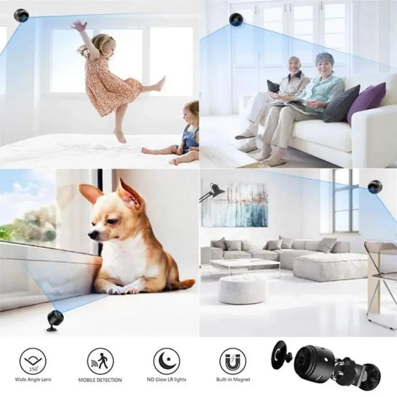 1080P A9 Mini Camera WiFi Wireless Video Surveillance Remote Monitor Camcorders Smart Home Security Protection